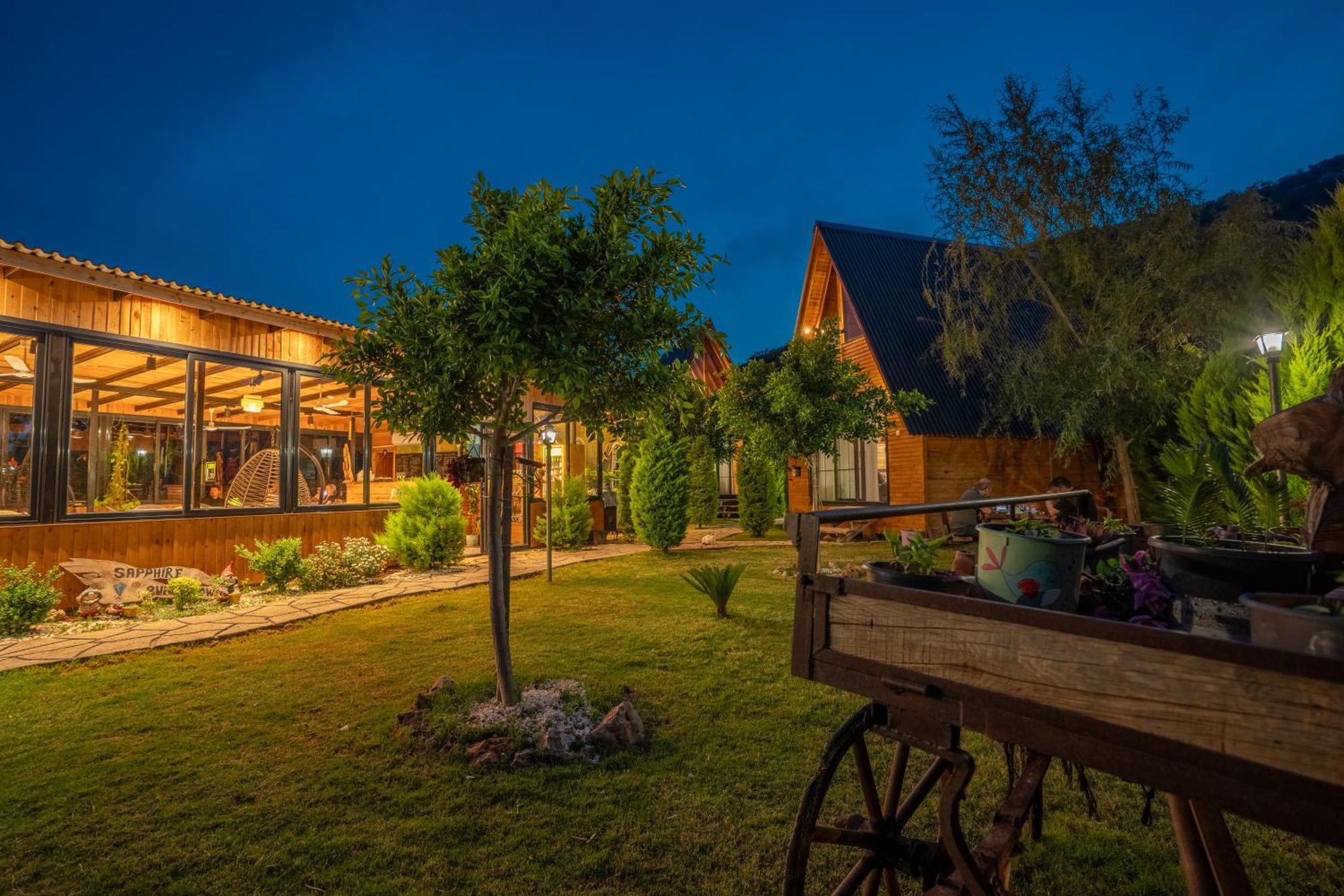 Karaoez Sapphire Bungalows Kumluca Exterior foto